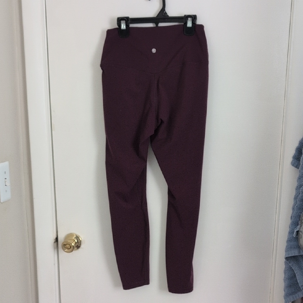 CRZ YOGA Purple High-Waisted Leggings